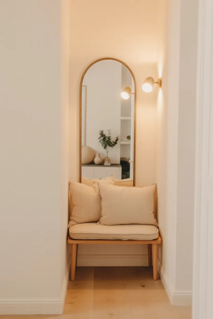 Arched Mirror Nook