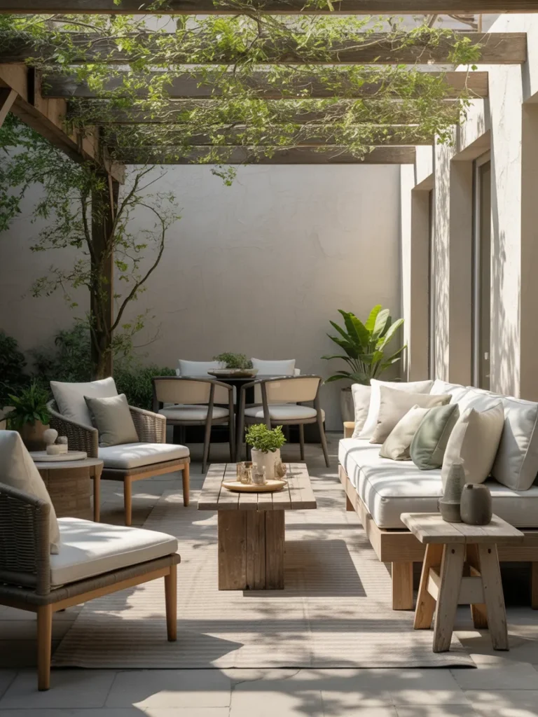 Asymmetrical Seating Cluster