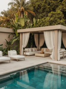 backyard pool house ideas