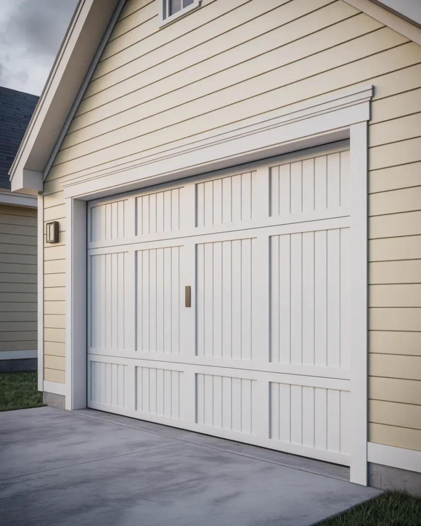 Board-and-Batten Overlay Door