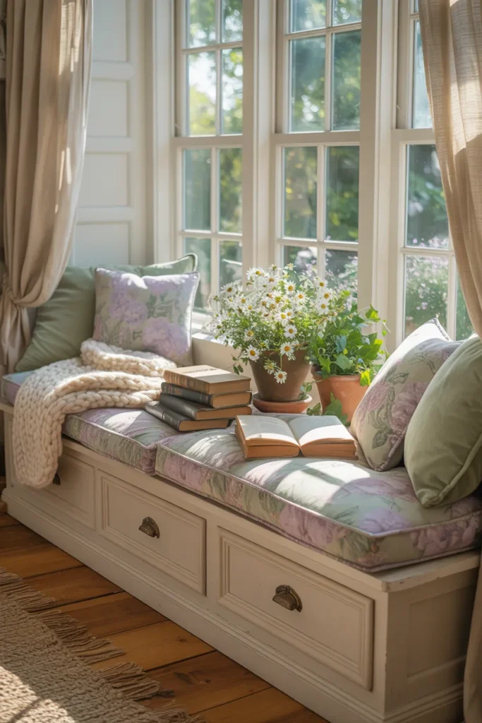 Cottage Window Bench
