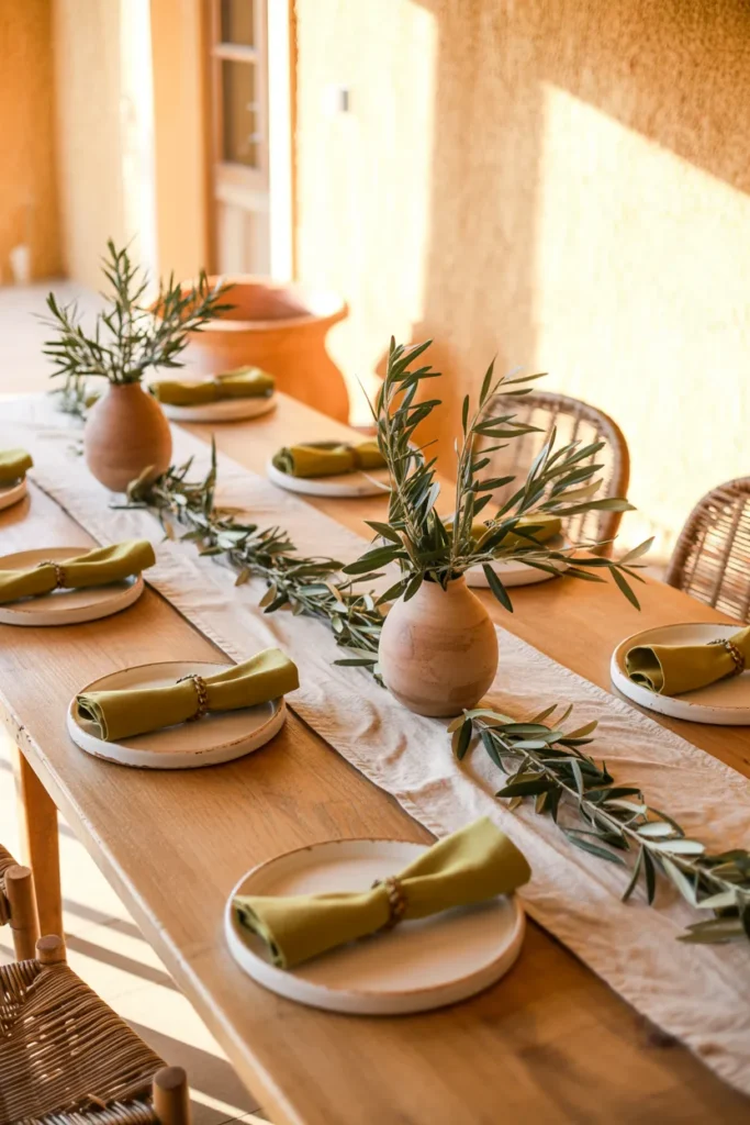 Mediterranean Olive Branches
