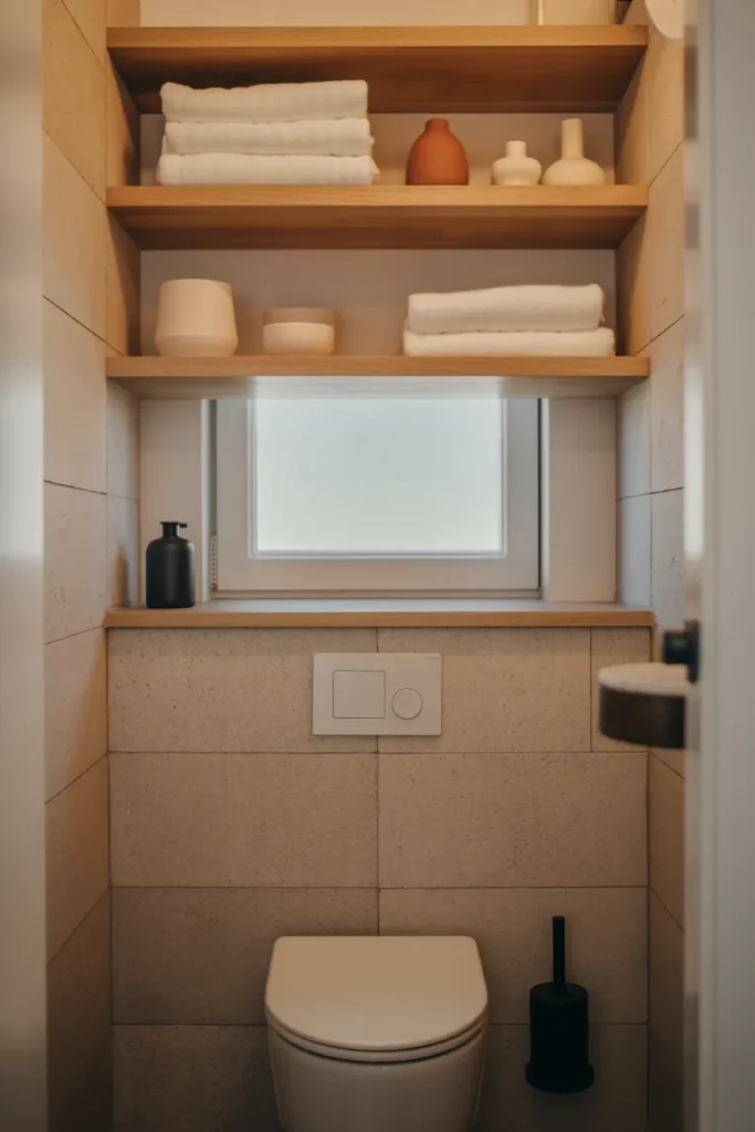 Minimal Open Shelving
