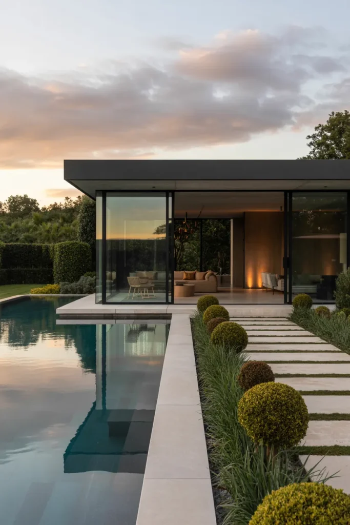 Modern Glass Retreat