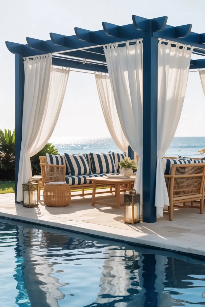 Navy Coastal Cabana