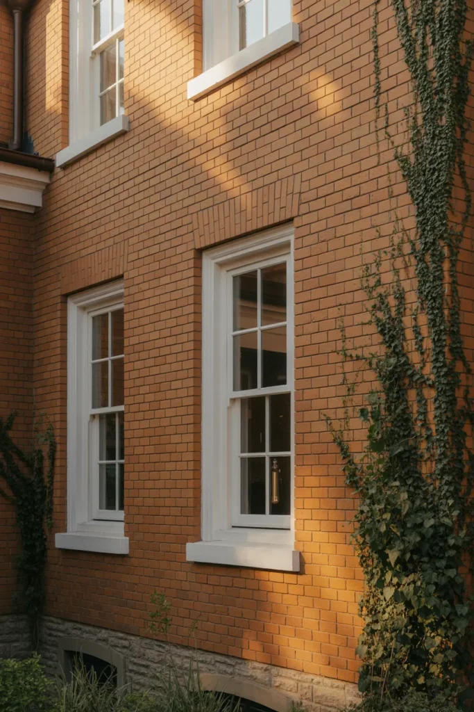 Painted Brick Contrast