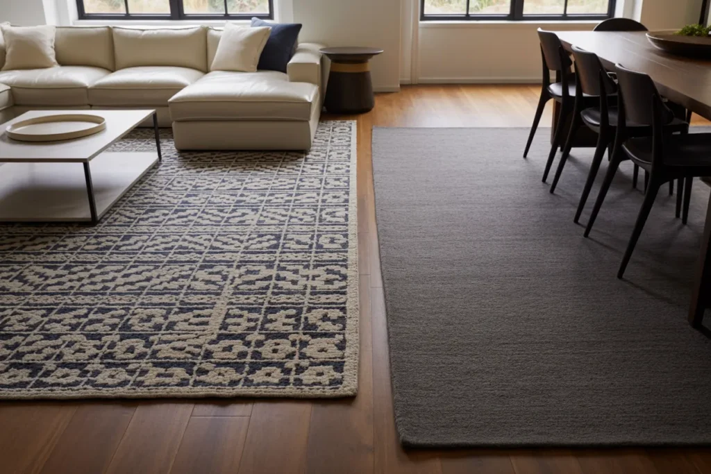 Rug Layering as Zone Definition