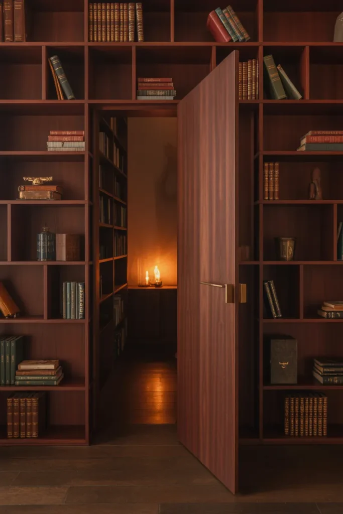 Secret Hidden Door Library