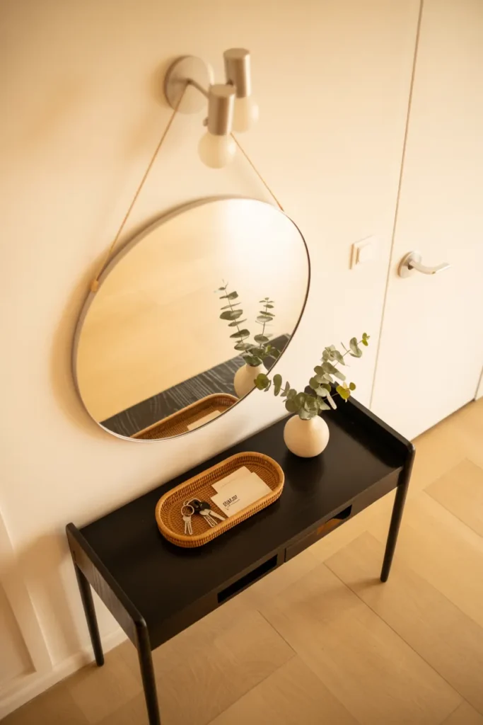 Slim Console Corner