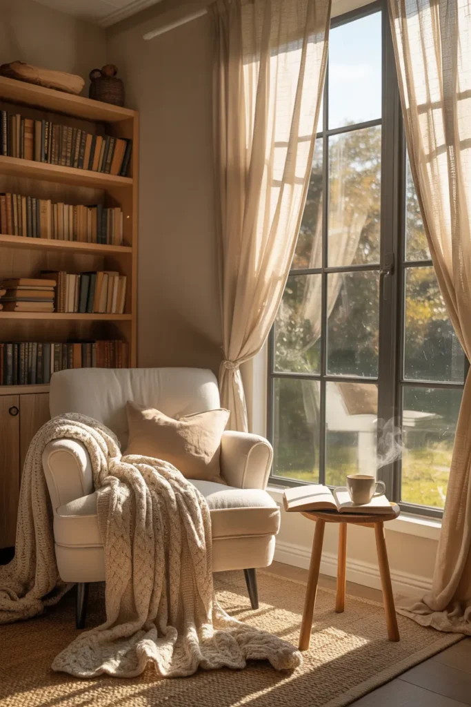 Sunlit Reading Nook