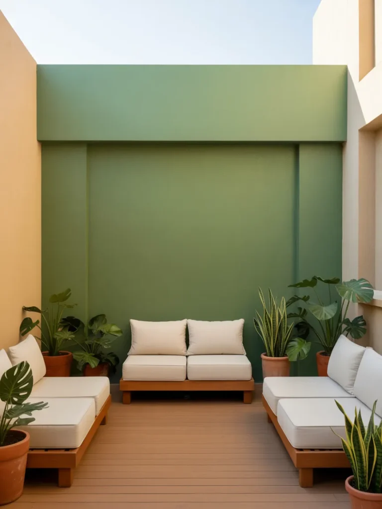 Color-Block Accent Wall