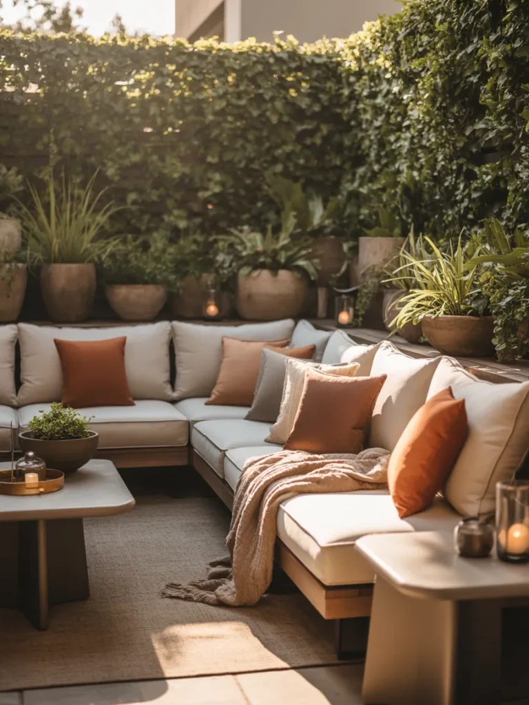 L-Shaped Conversation Garden