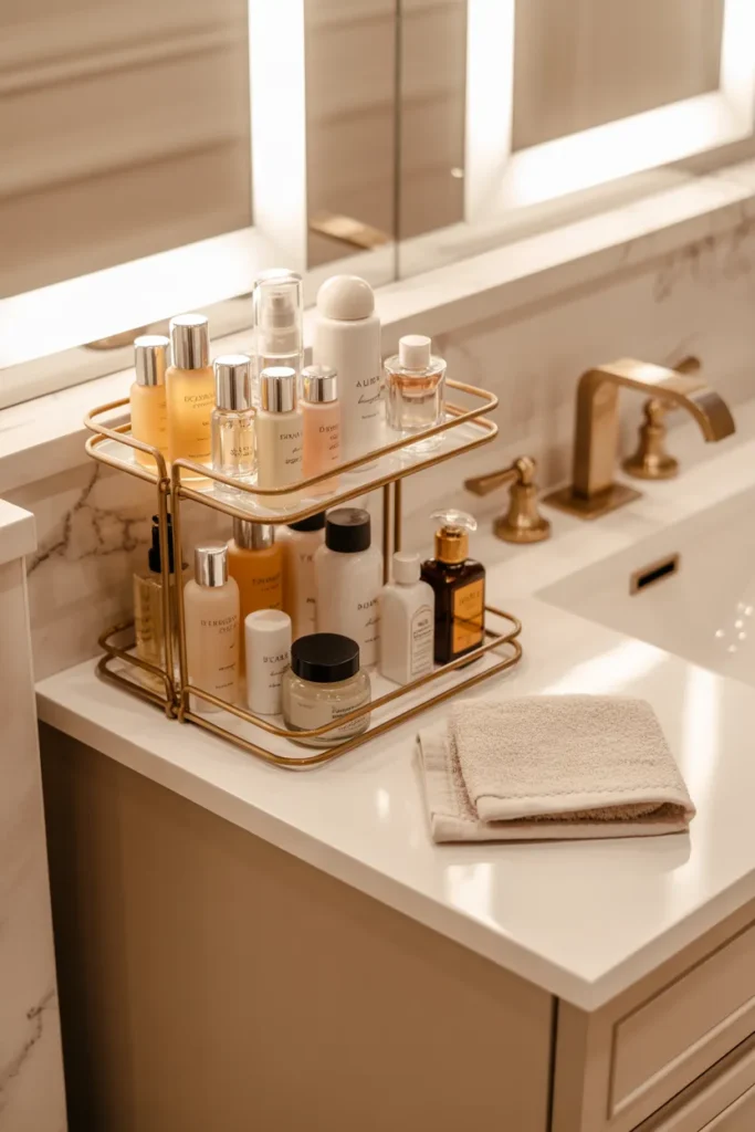 Tiered Vanity Tray