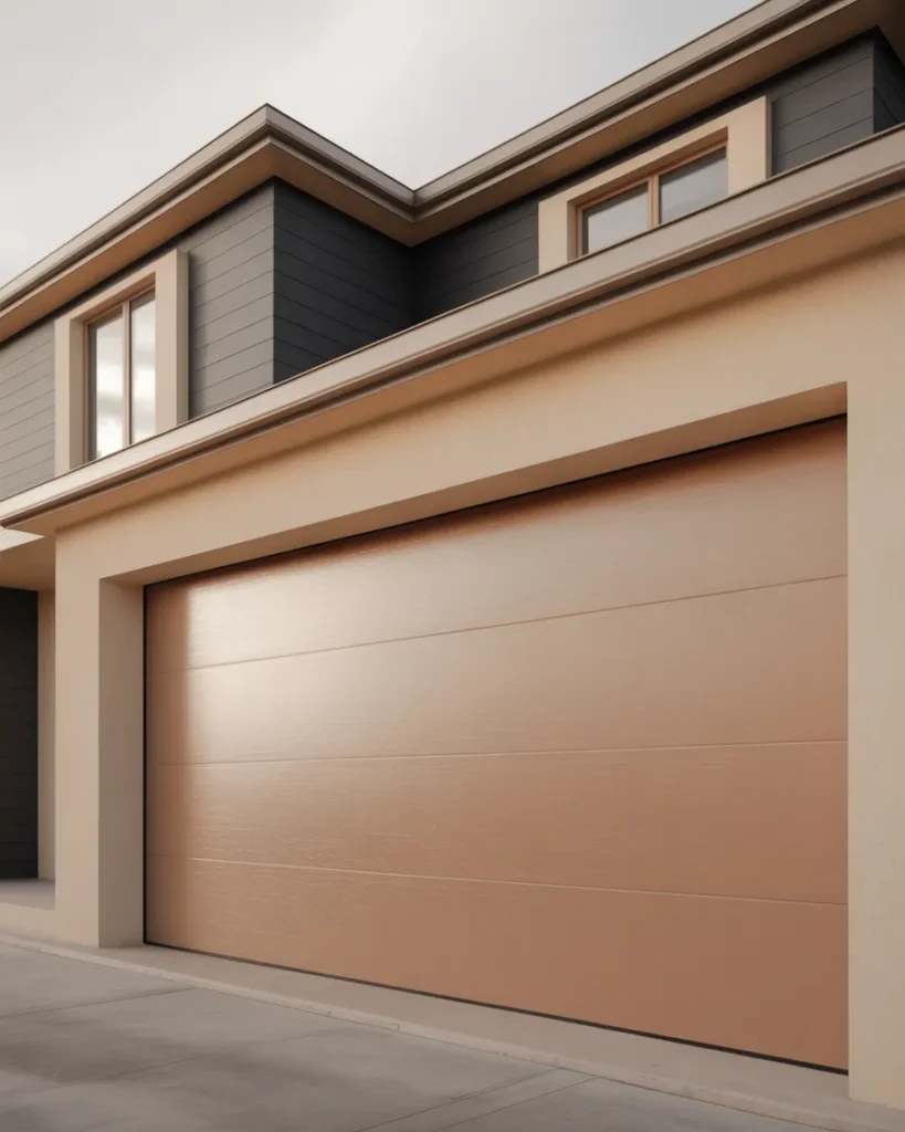 Tonal Match Garage Door Makeover