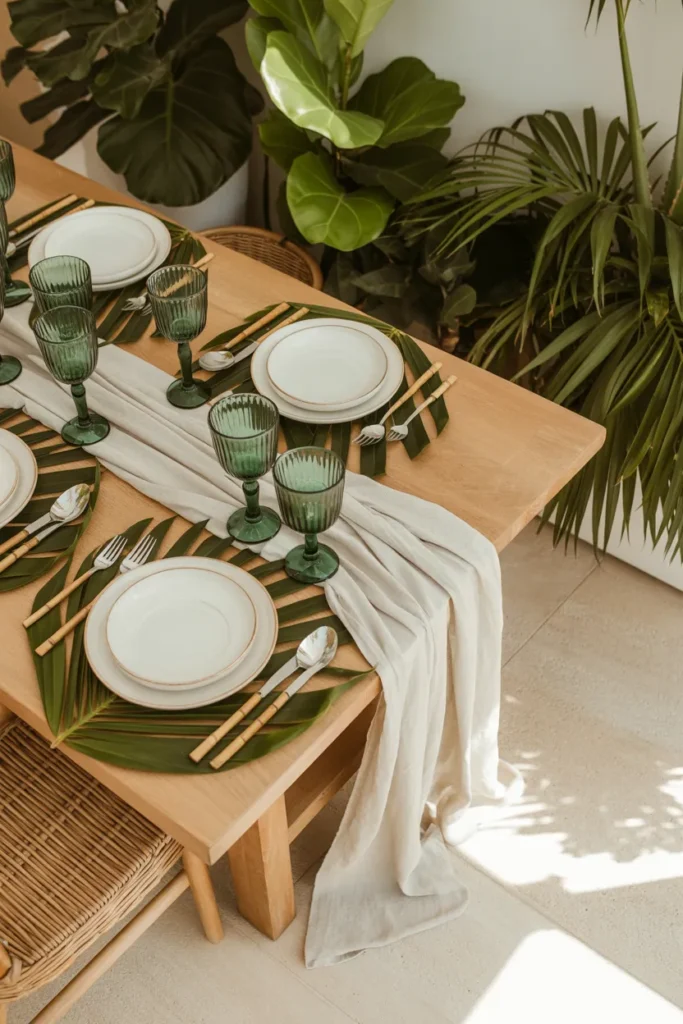 Tropical Palm Details