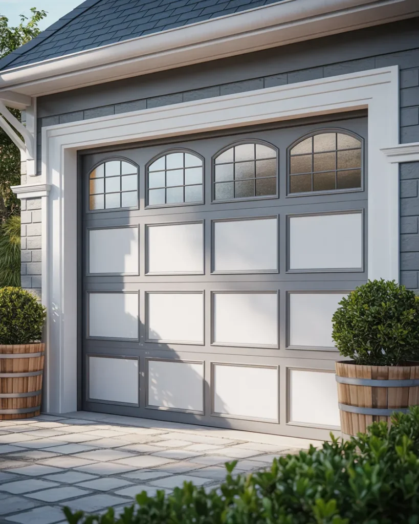 Windows-Added Garage Door