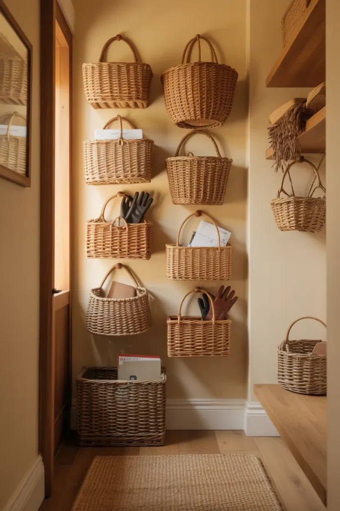Woven Basket Wall