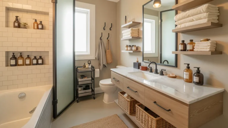 small bathroom storage ideas