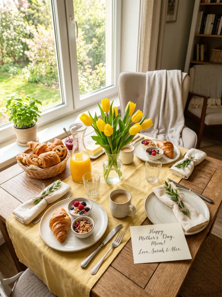Butter Yellow Breakfast Table