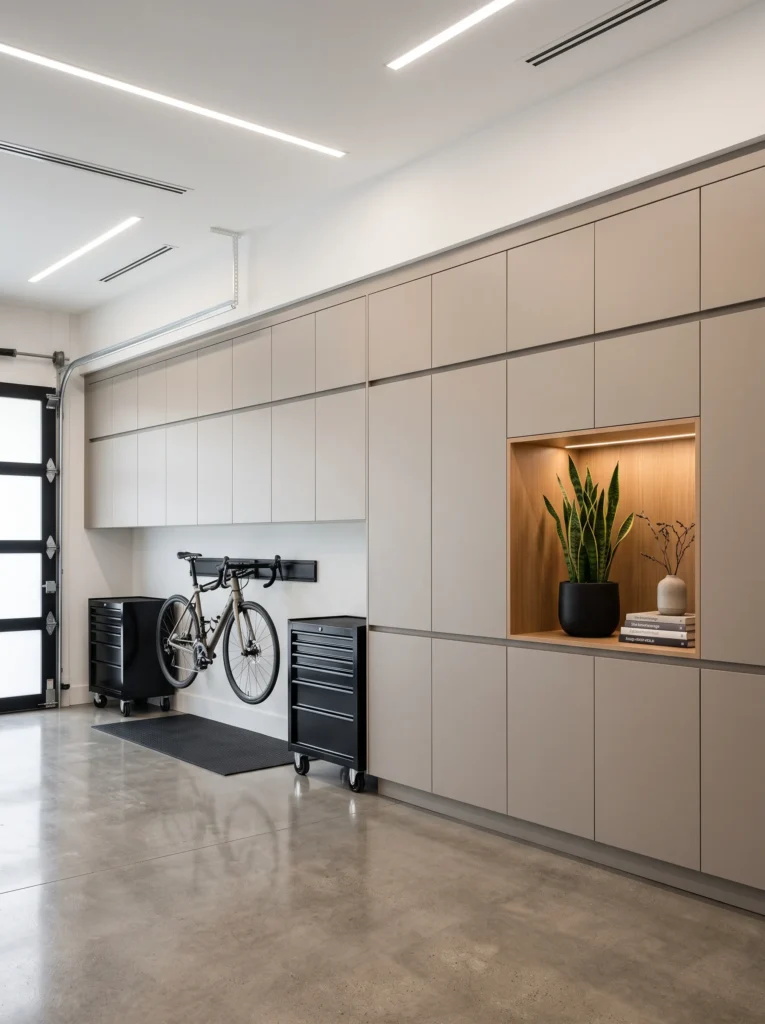 Floor-to-Ceiling Cabinet Wall