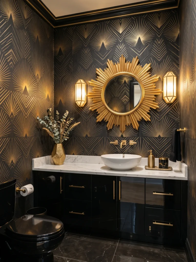 Art Deco Geometric Glam
