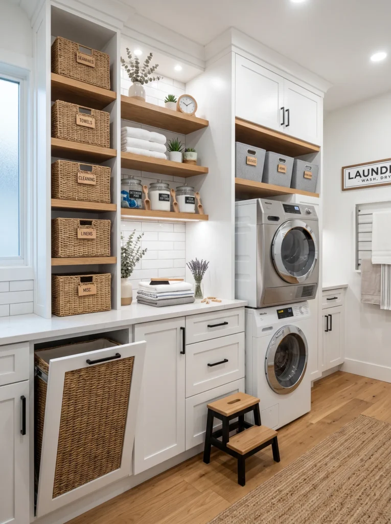 Floor-to-Ceiling Storage Wall