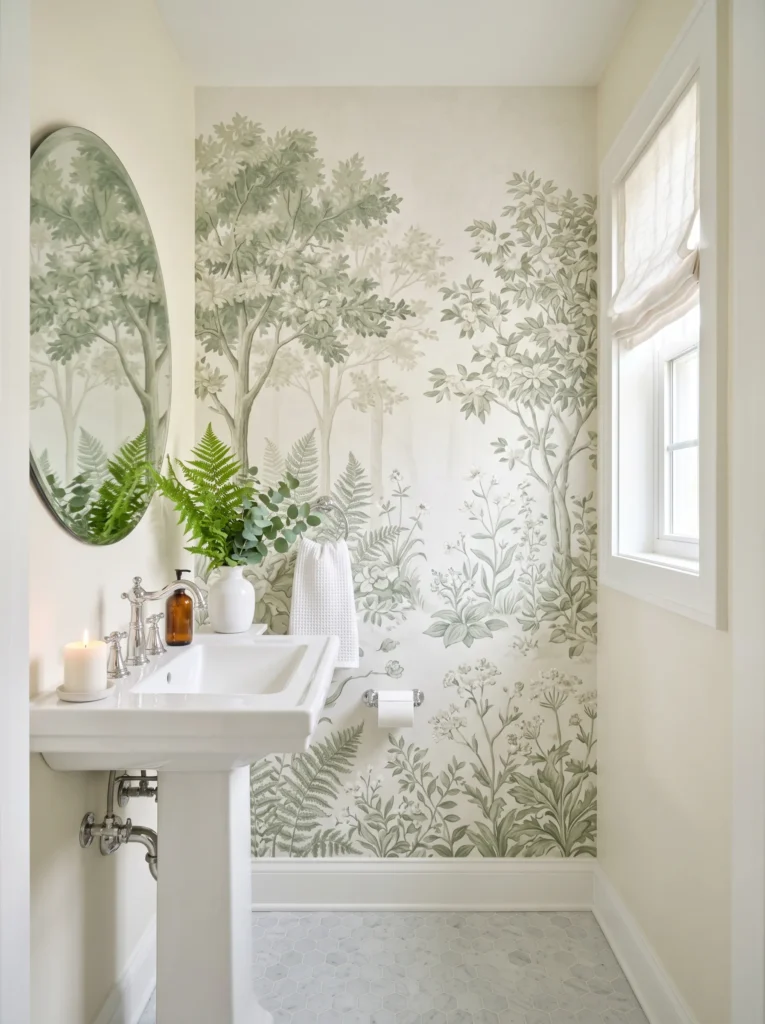 Serene Botanical Murals