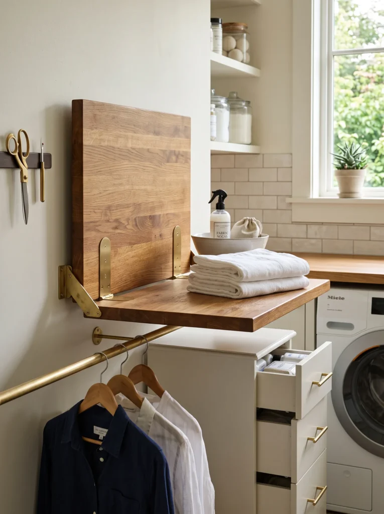 The Drop-Leaf Folding Station