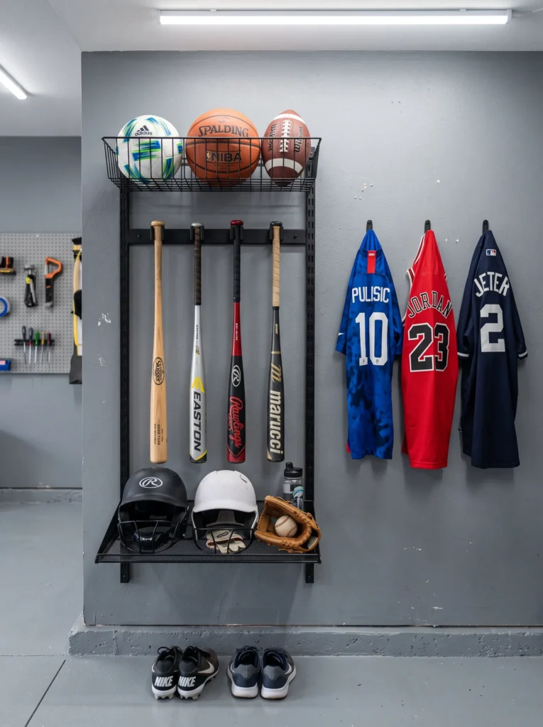 Flexible Sports Gear Storage