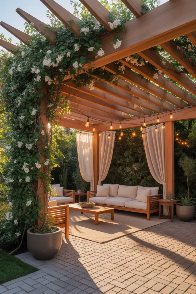 Pergola Fence Extension