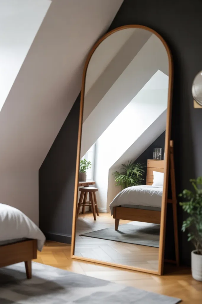 Sloped Ceiling Full Mirror