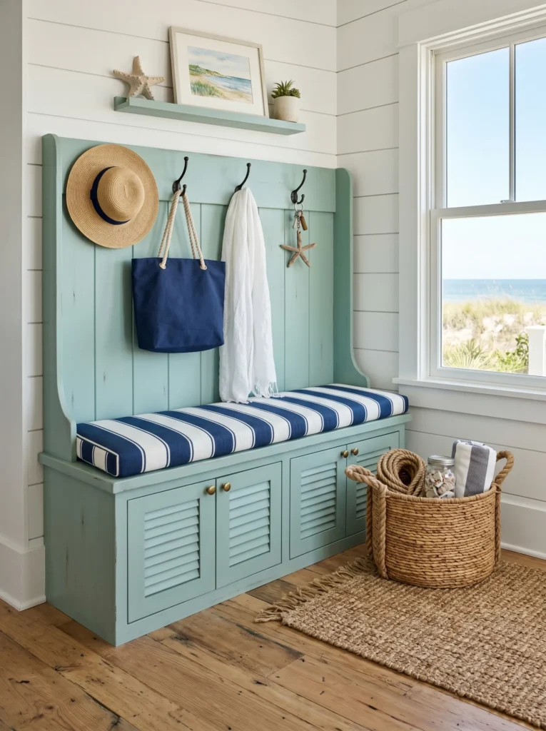 Coastal Cottage Bench