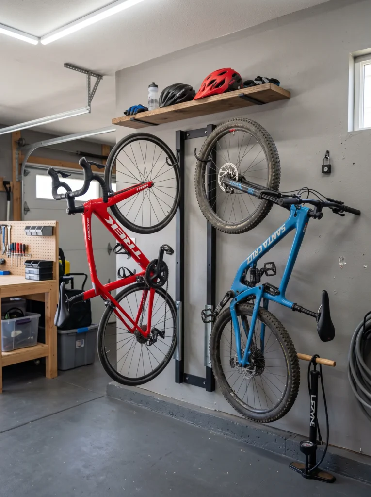 Vertical Bike Storage