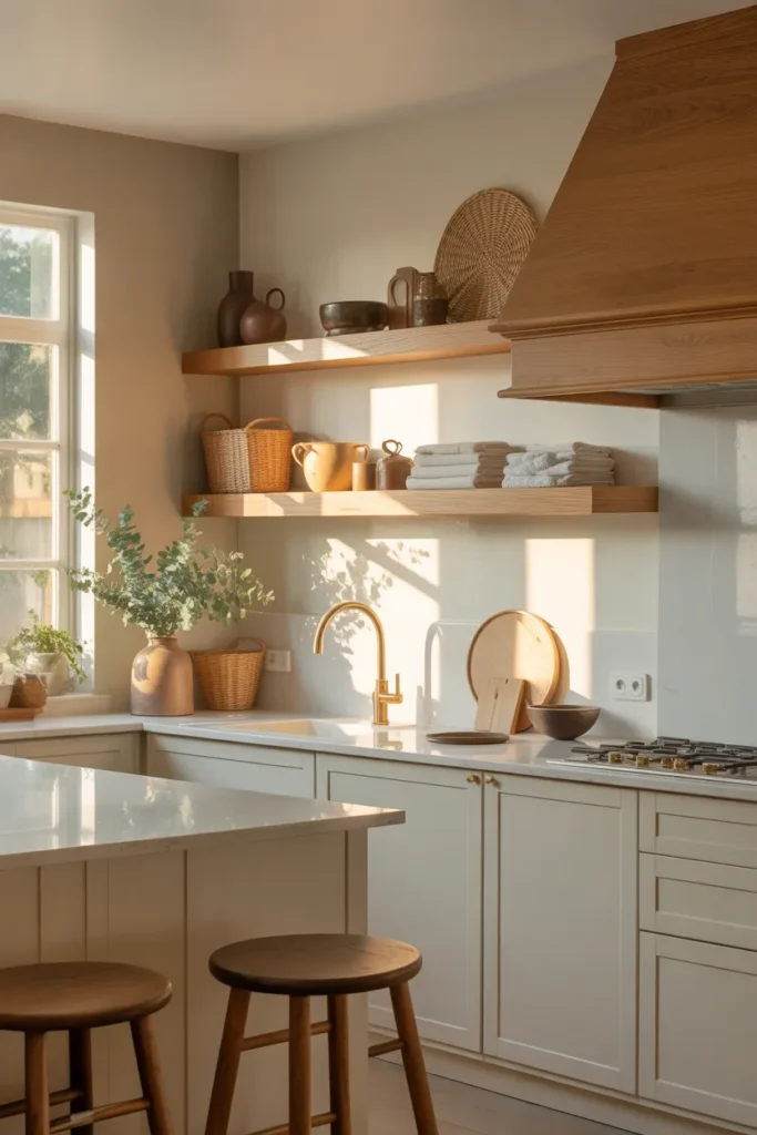 Warm Wood Accents