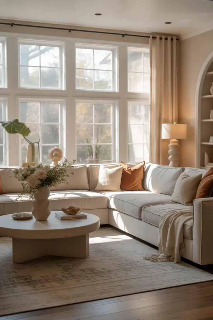 Oversized Sectional Gathering Space