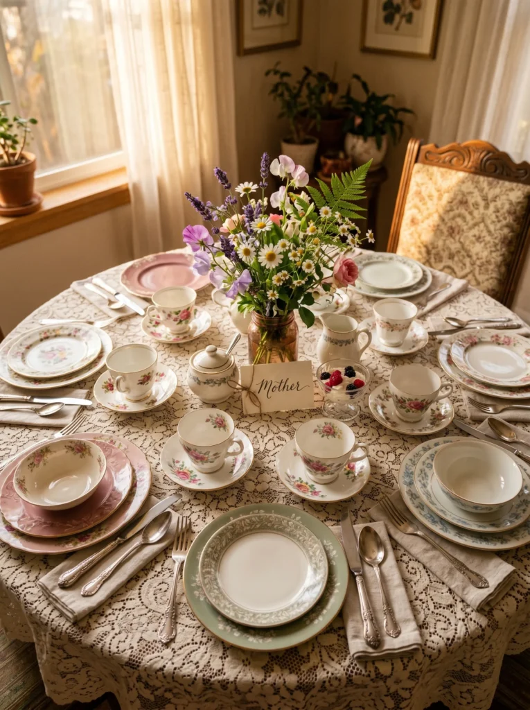 Vintage China Mix-and-Match Table