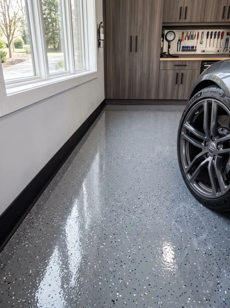 Epoxy Flooring and Perimeter Mat