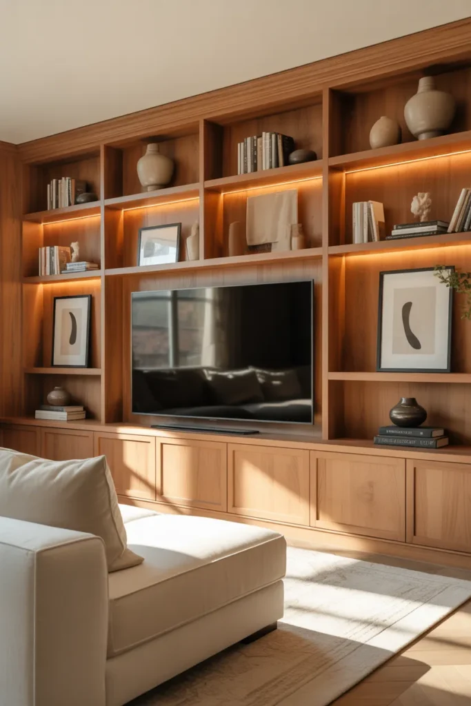 Built-In Entertainment Wall