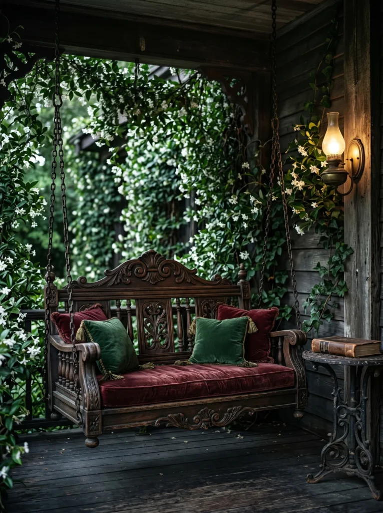 The Southern Gothic Porch Swing