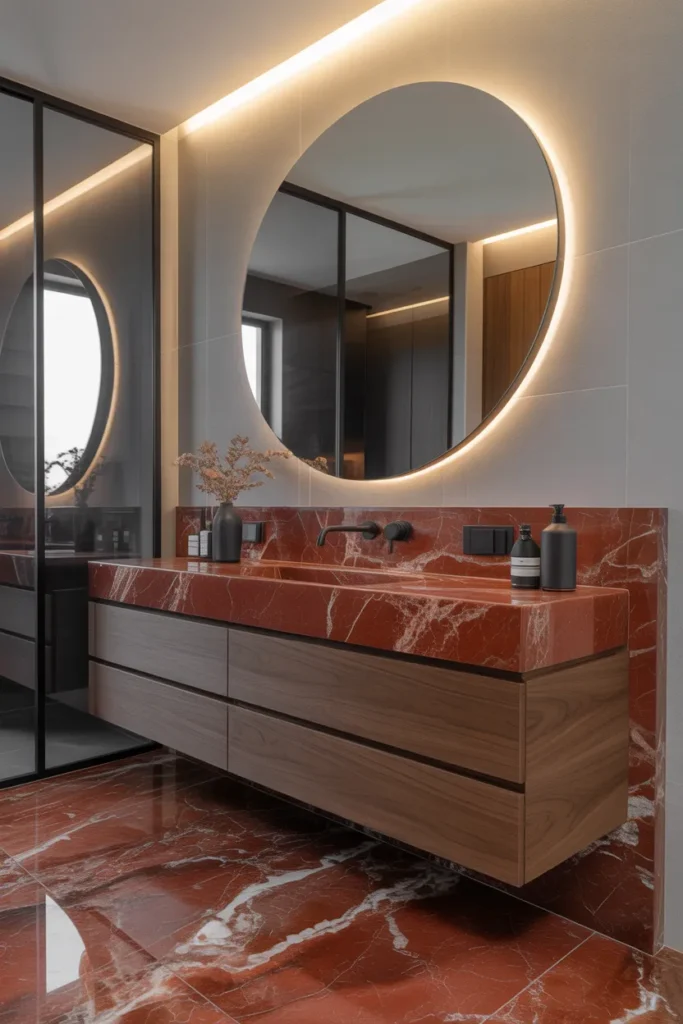 Floating Stone Vanity