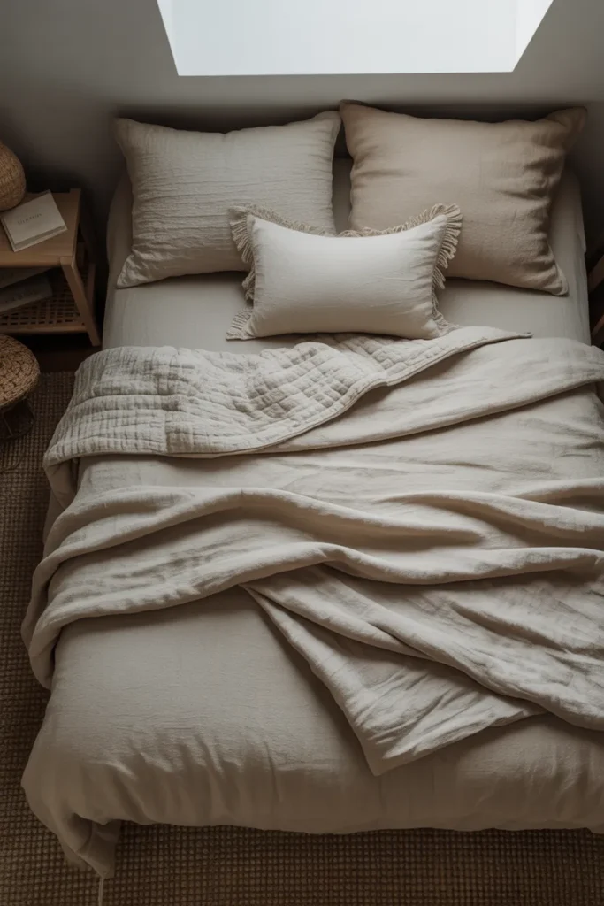 Monochrome Linen Layers