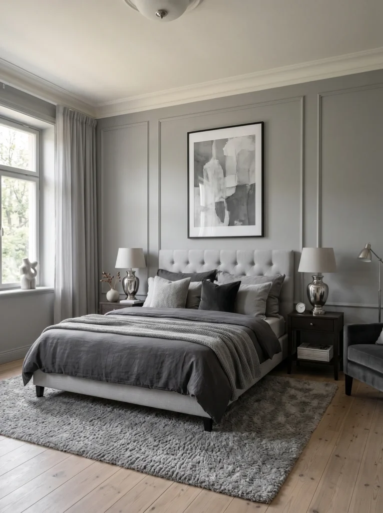 Monochrome Elegance in Dove Gray
