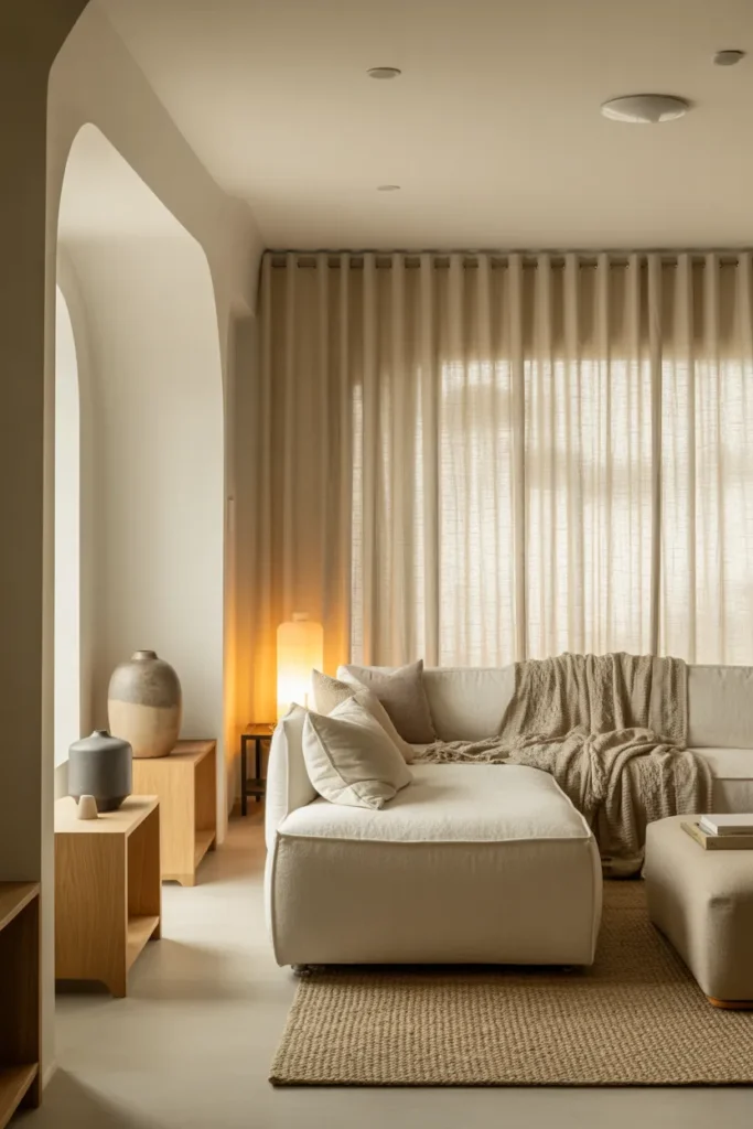 Basement Ideas with Soft Neutral Colors