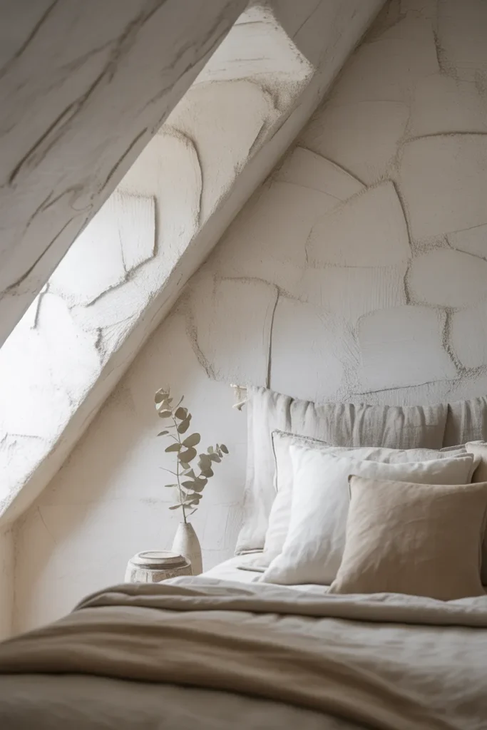 Unfinished Plaster Walls
