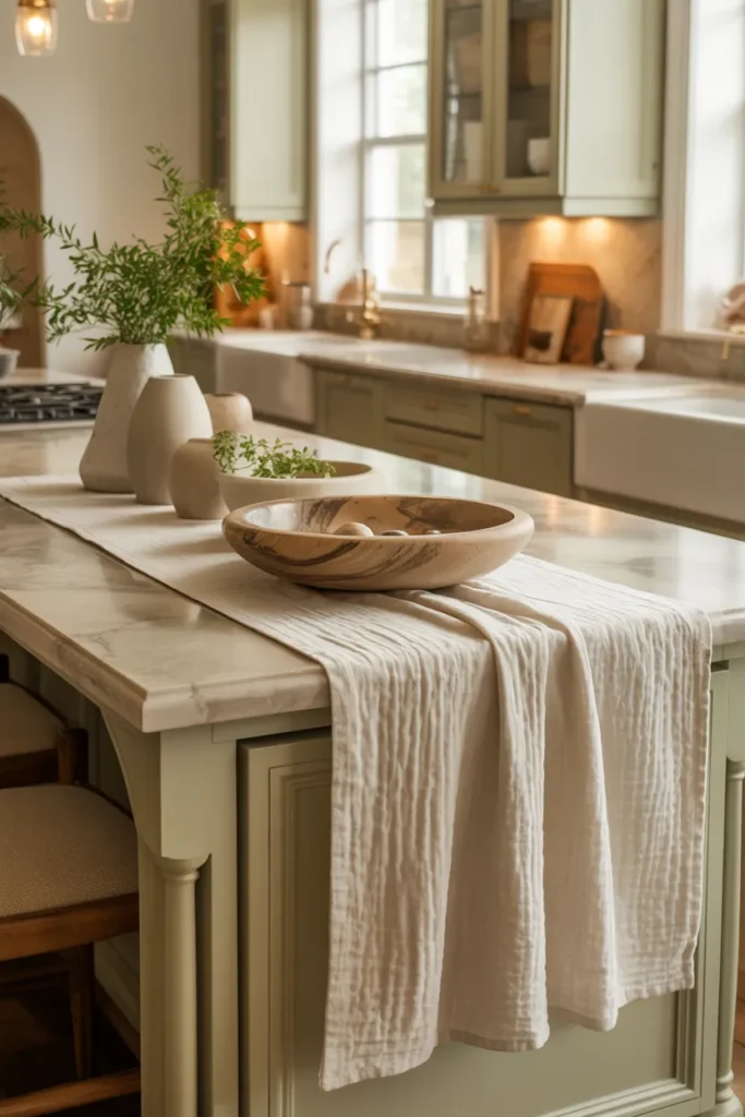 Textured Linen Runner