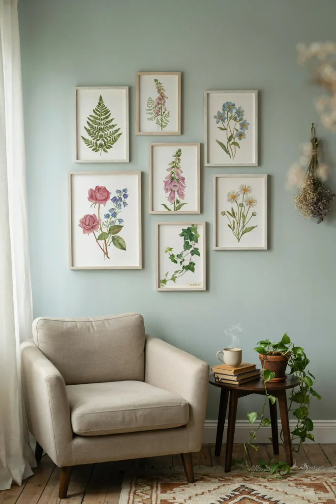 Botanical Gallery Wall