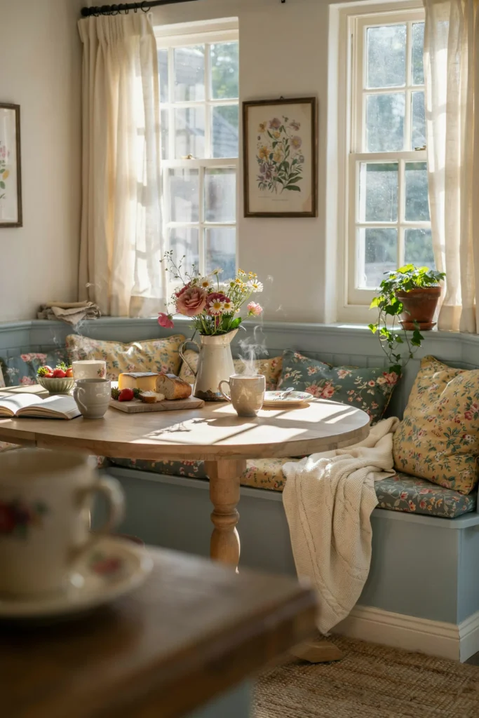 Cottagecore Breakfast Nook