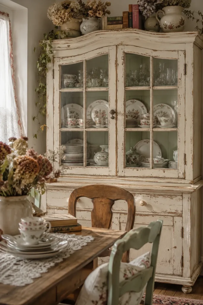 Vintage China Cabinet