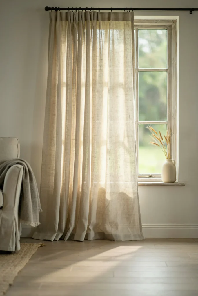 Linen Curtain Elegance