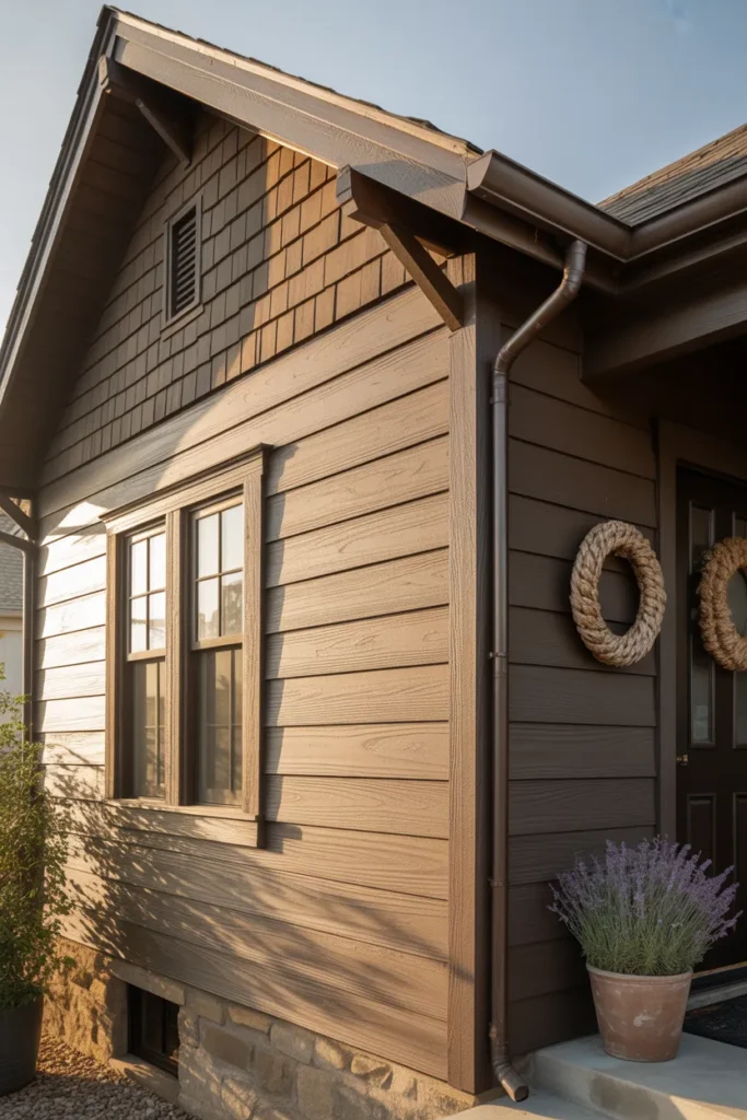 Weathered Wood Grain Finish